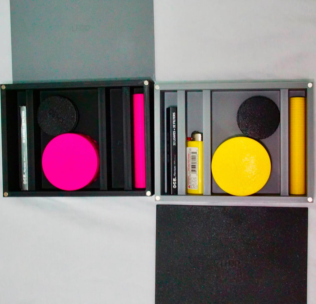 LH3D Organizer Kit - Grinder, Airtight Jar & Storage Tube