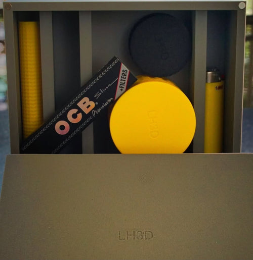 LH3D Organizer Kit - Grinder, Airtight Jar & Storage Tube