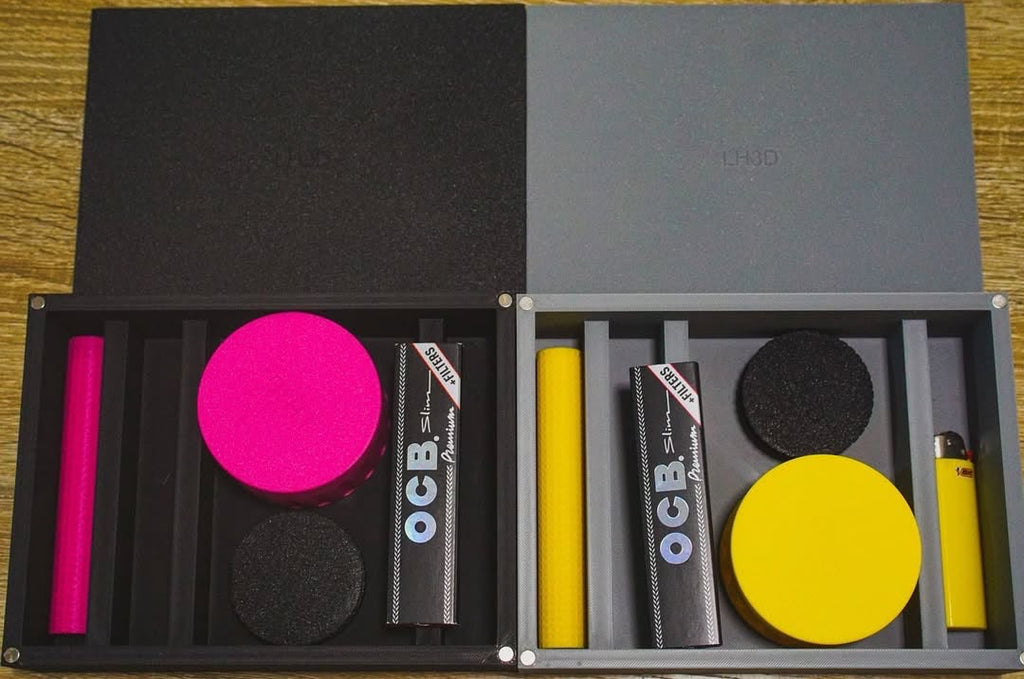 LH3D Organizer Kit - Grinder, Airtight Jar & Storage Tube
