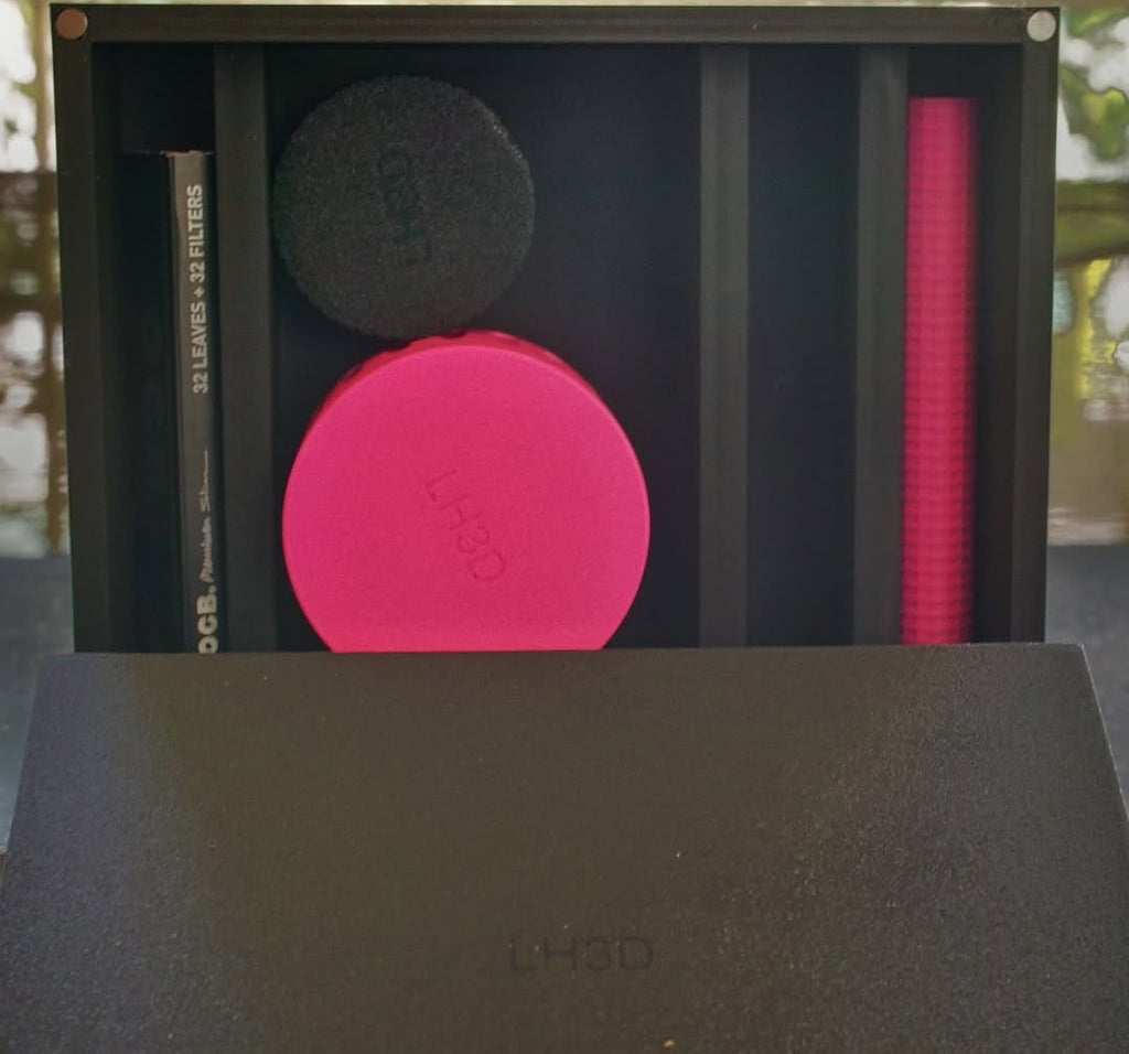 LH3D Organizer Kit - Grinder, Airtight Jar & Storage Tube