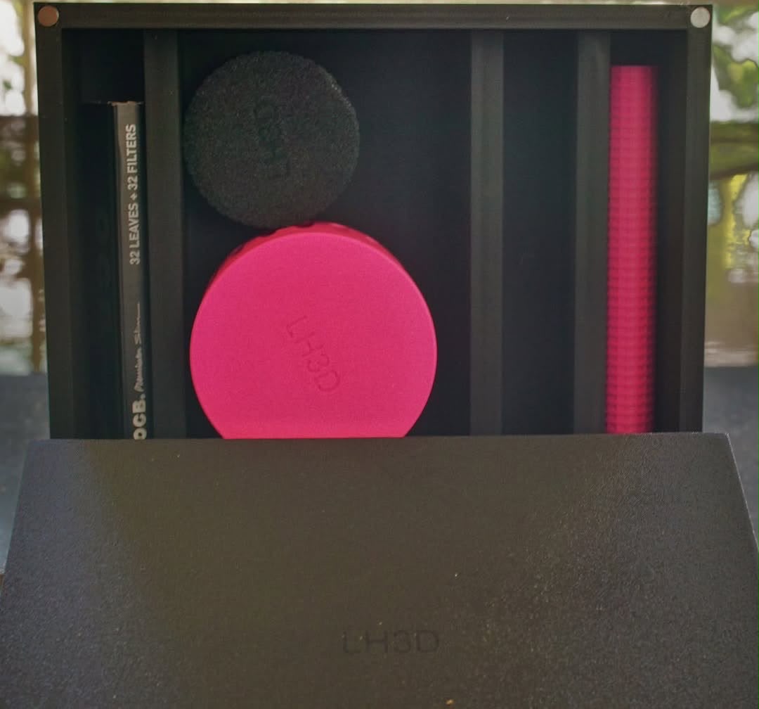LH3D Organizer Kit - Grinder, Airtight Jar & Storage Tube