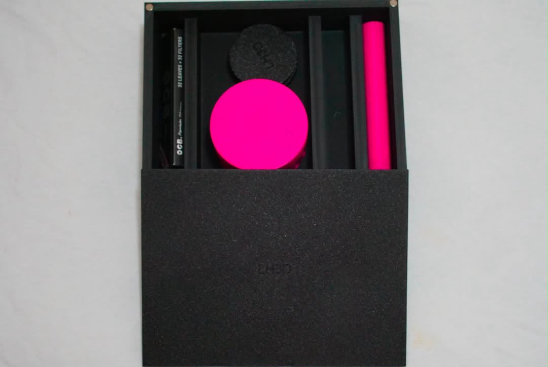 LH3D Organizer Kit - Grinder, Airtight Jar & Storage Tube